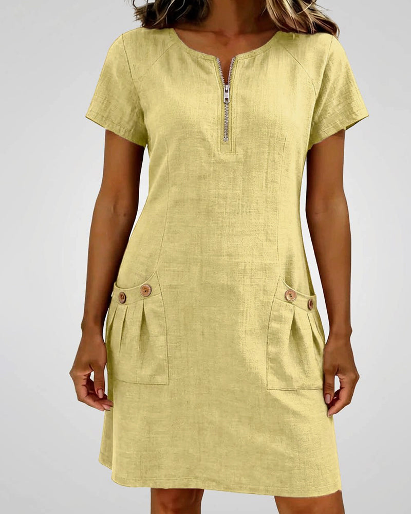 Women's Shift Mini Dress
