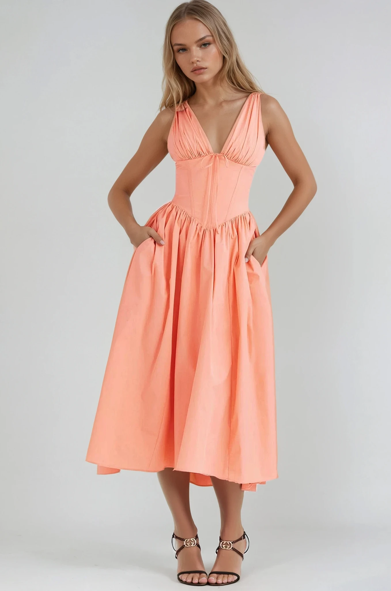 Women's Flowy Vacation Summer Dress