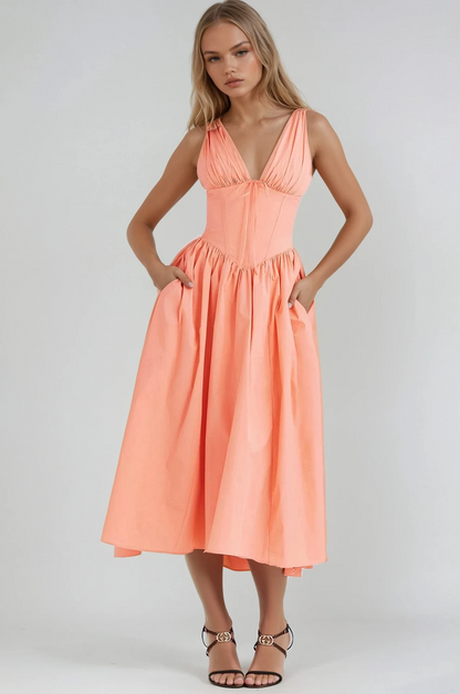 Women's Flowy Vacation Summer Dress