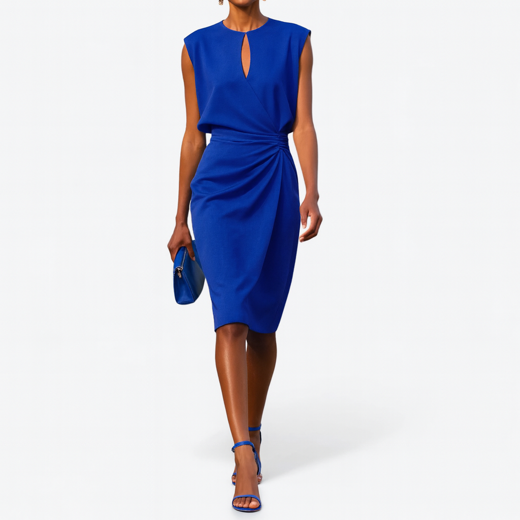 Women's Elegant Formal Occasion Midi Dress