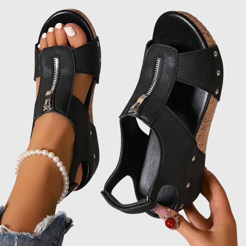 Women's Orthopedic Zipper Sandals