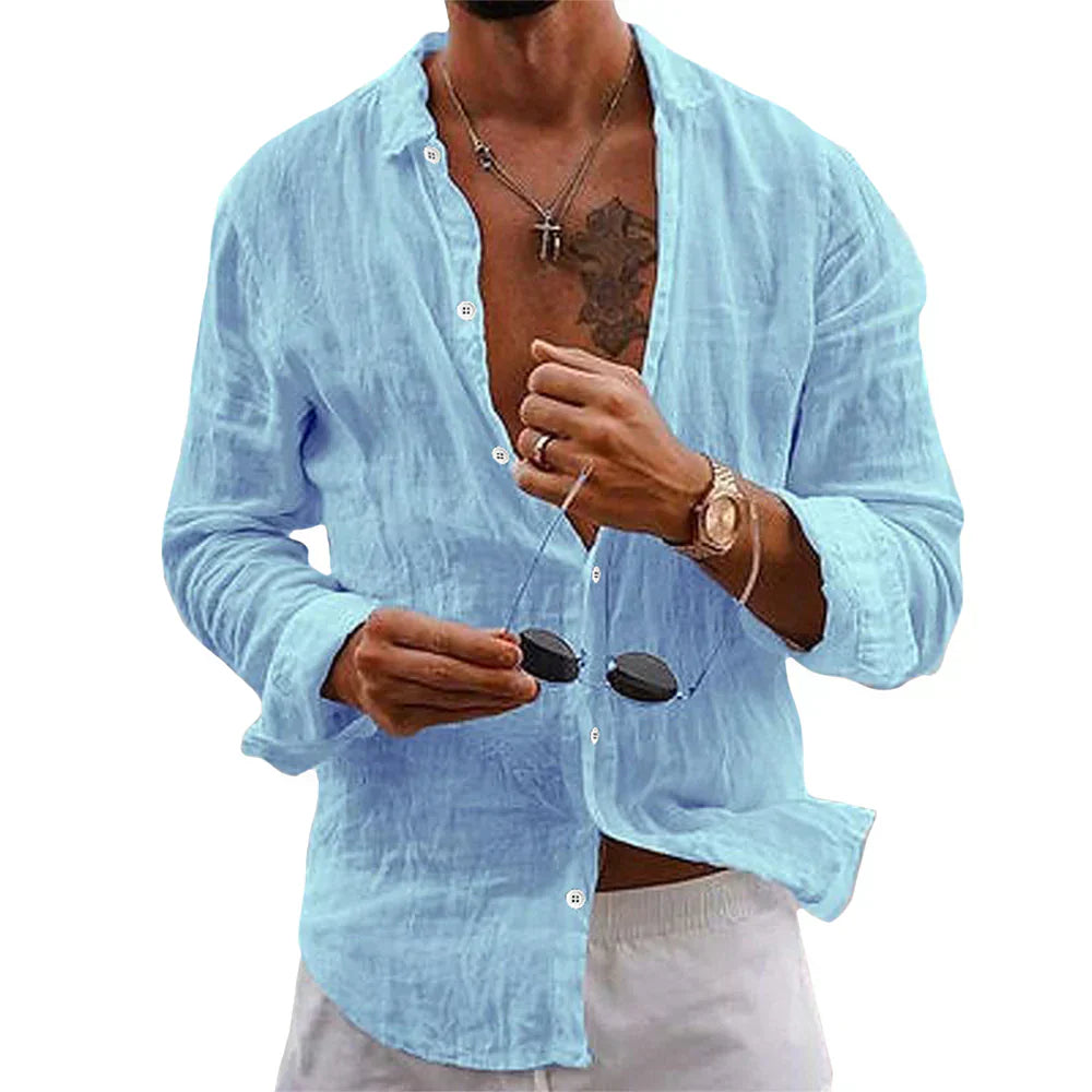 Men's Premium Linen Shirt
