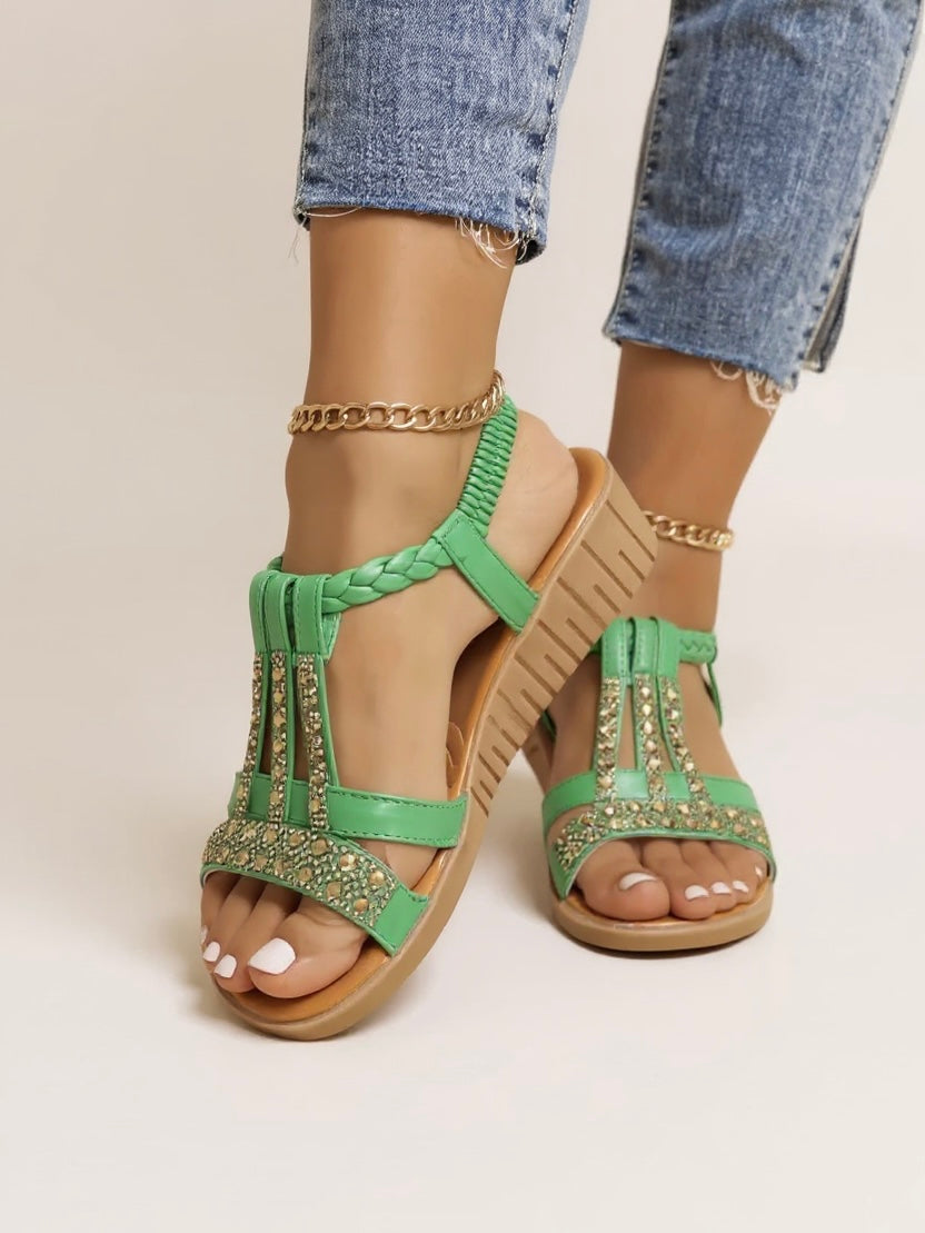 Women's Cushioned Wedge Sandals