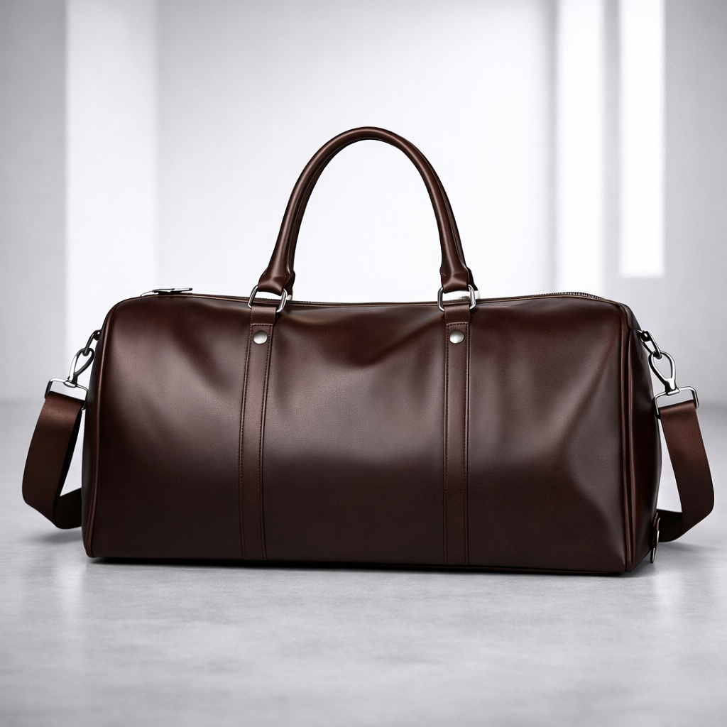 Rivano Full-Grain Leather Duffle Bag