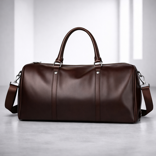 Rivano Full-Grain Leather Duffle Bag