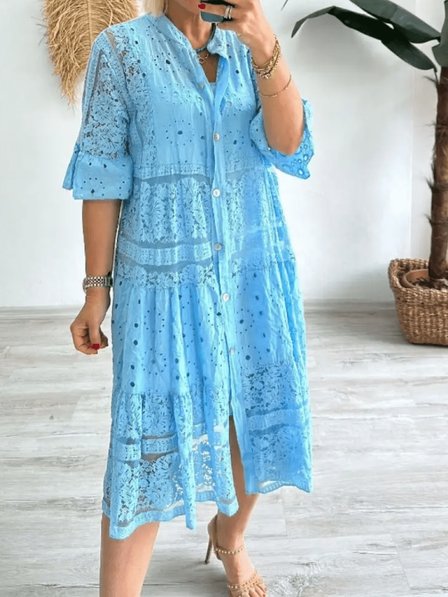 Women's Floral Summer Midi Dress
