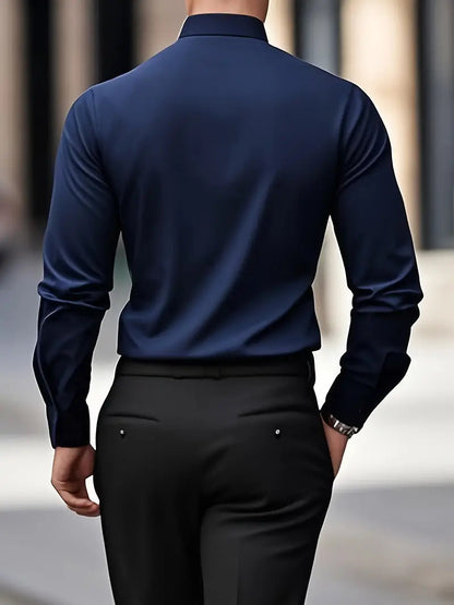 Men's Breathable Long Sleeve Shirt