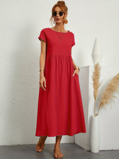 Women's Lightweight Summer Midi Dress