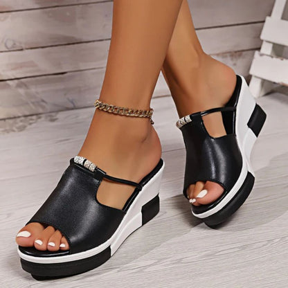 Women's Platform T-Bar Sandals
