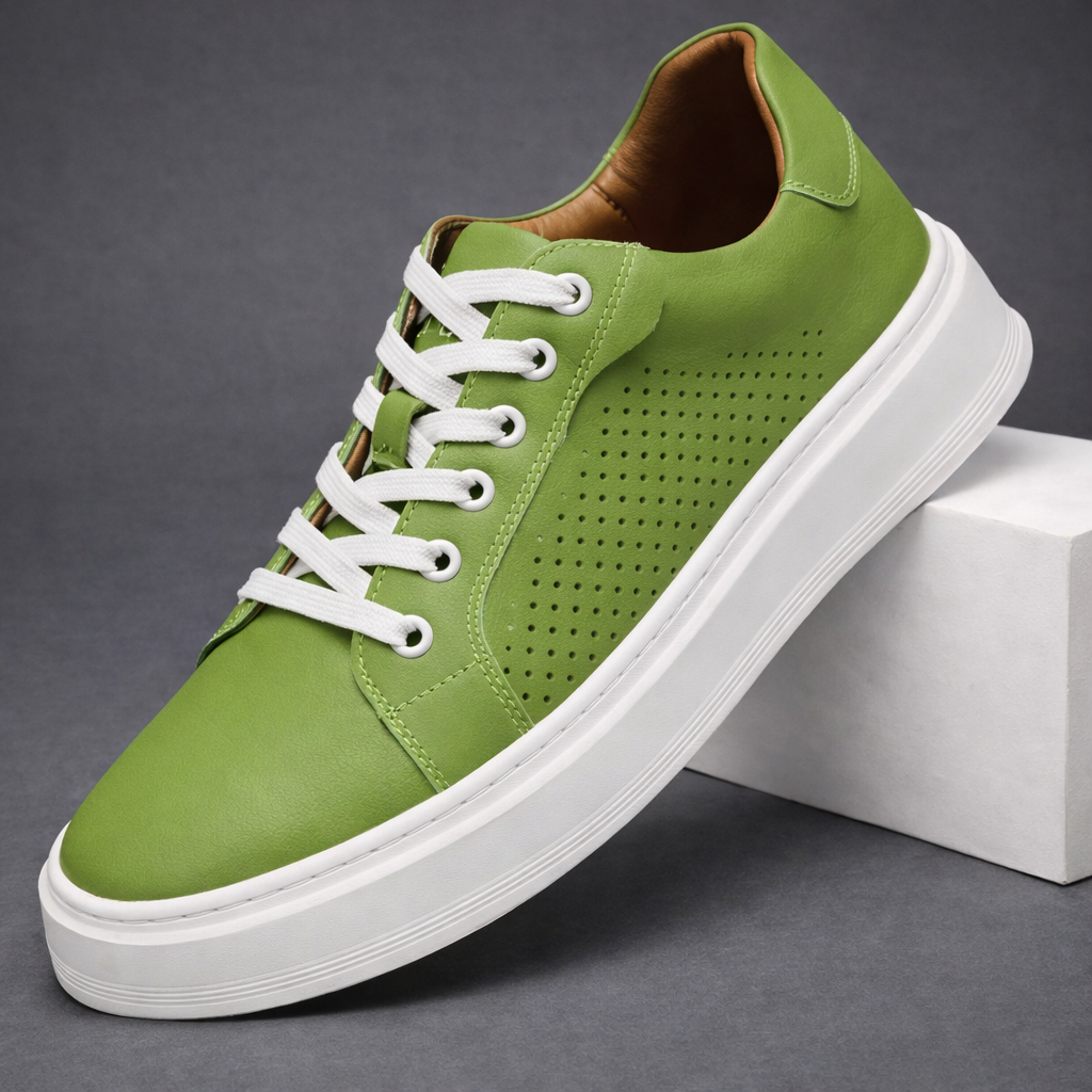 Montari Orthopedic Leather Sneakers