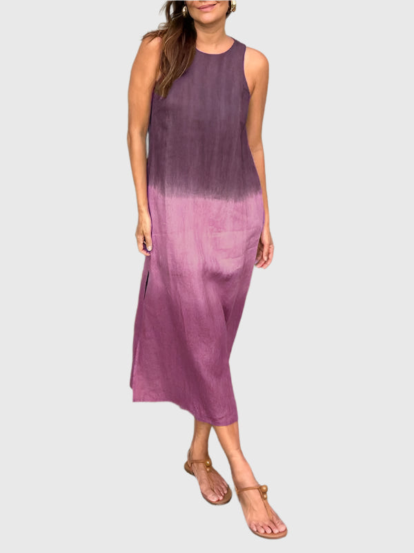 Women's Printed Casual Summer Midi Dress