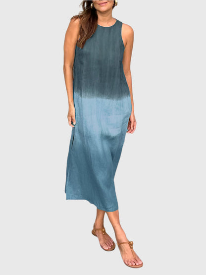 Women's Printed Casual Summer Midi Dress