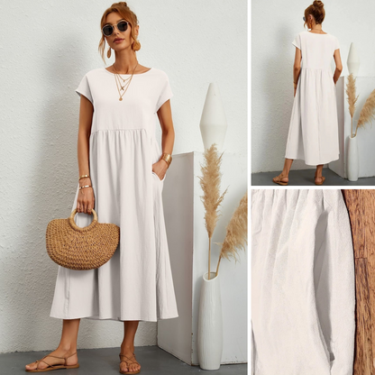Women's Lightweight Summer Midi Dress