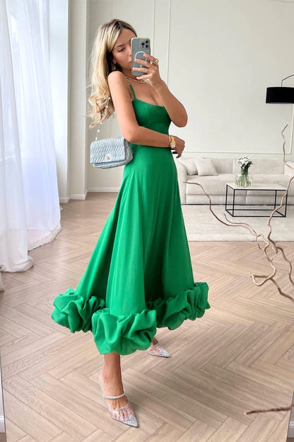 Women's Flowing Wedding Guest Maxi Dress