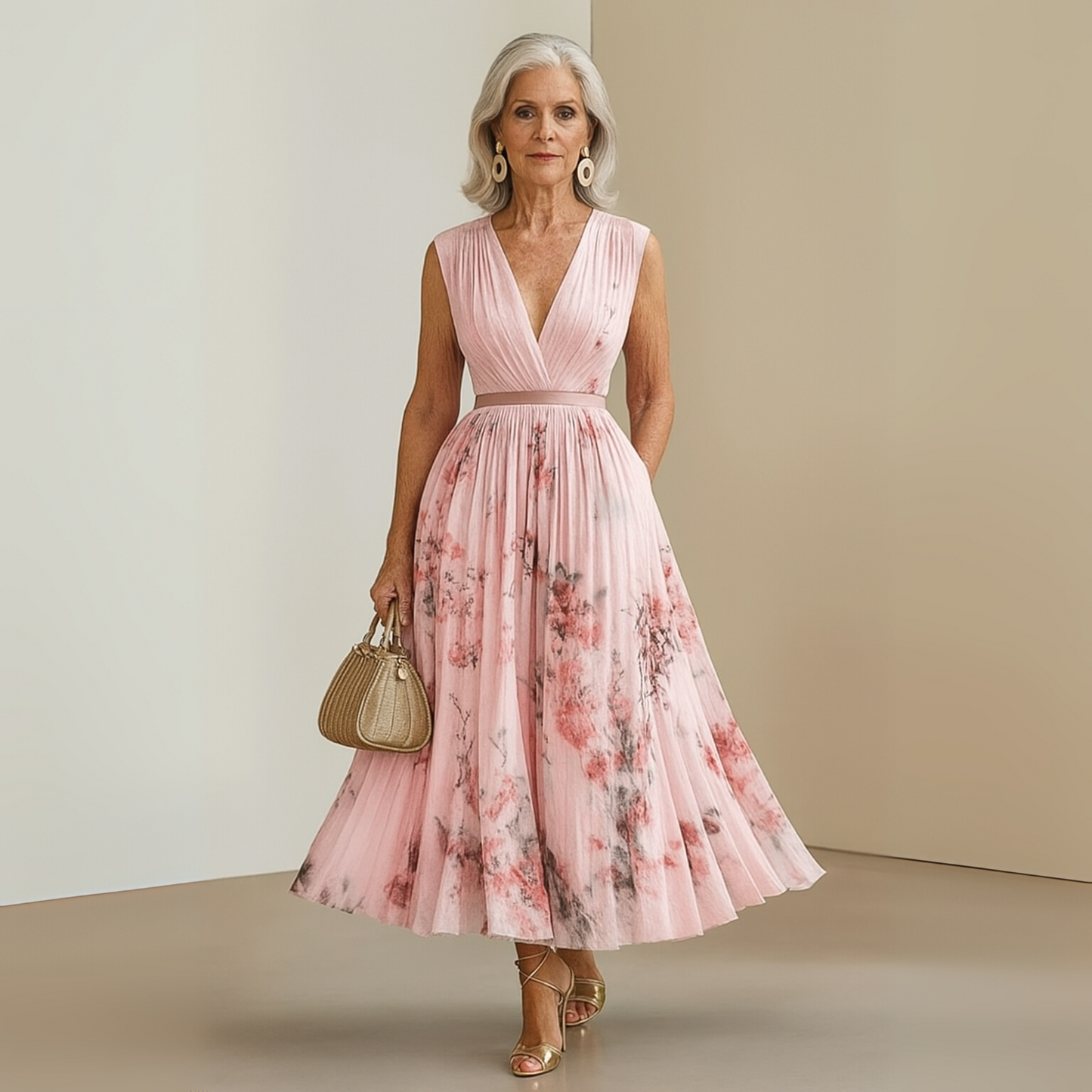 Women's Flowy Summer Maxi Dress