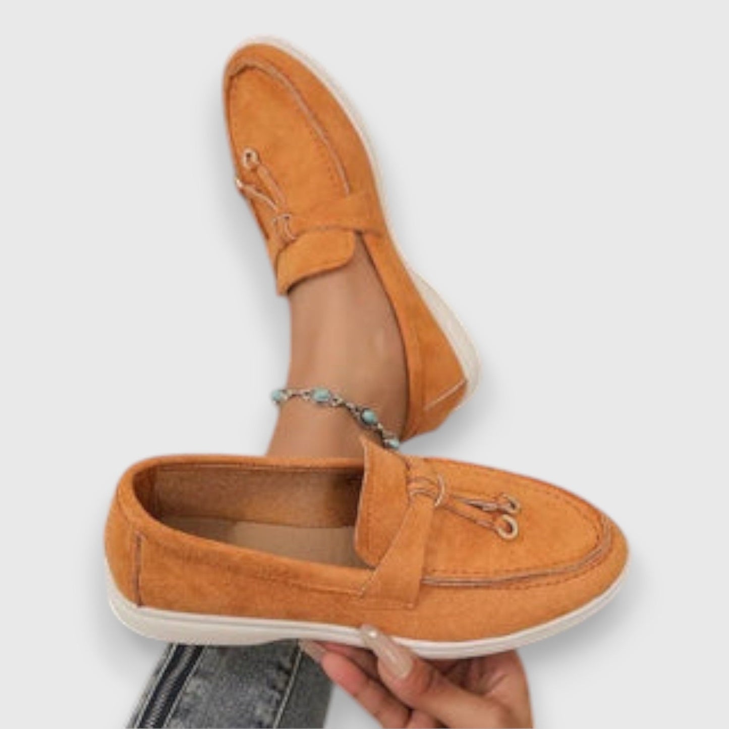 Women's Slip-On Loafers with Arch Support