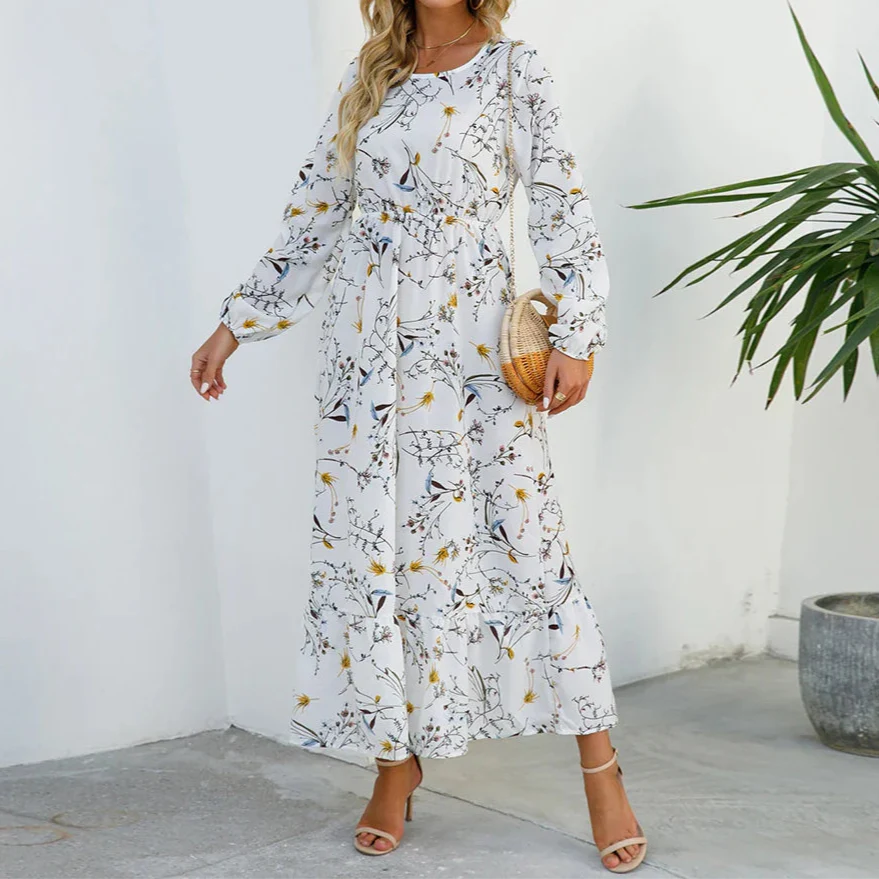 Women's Floral Summer Maxi Dress