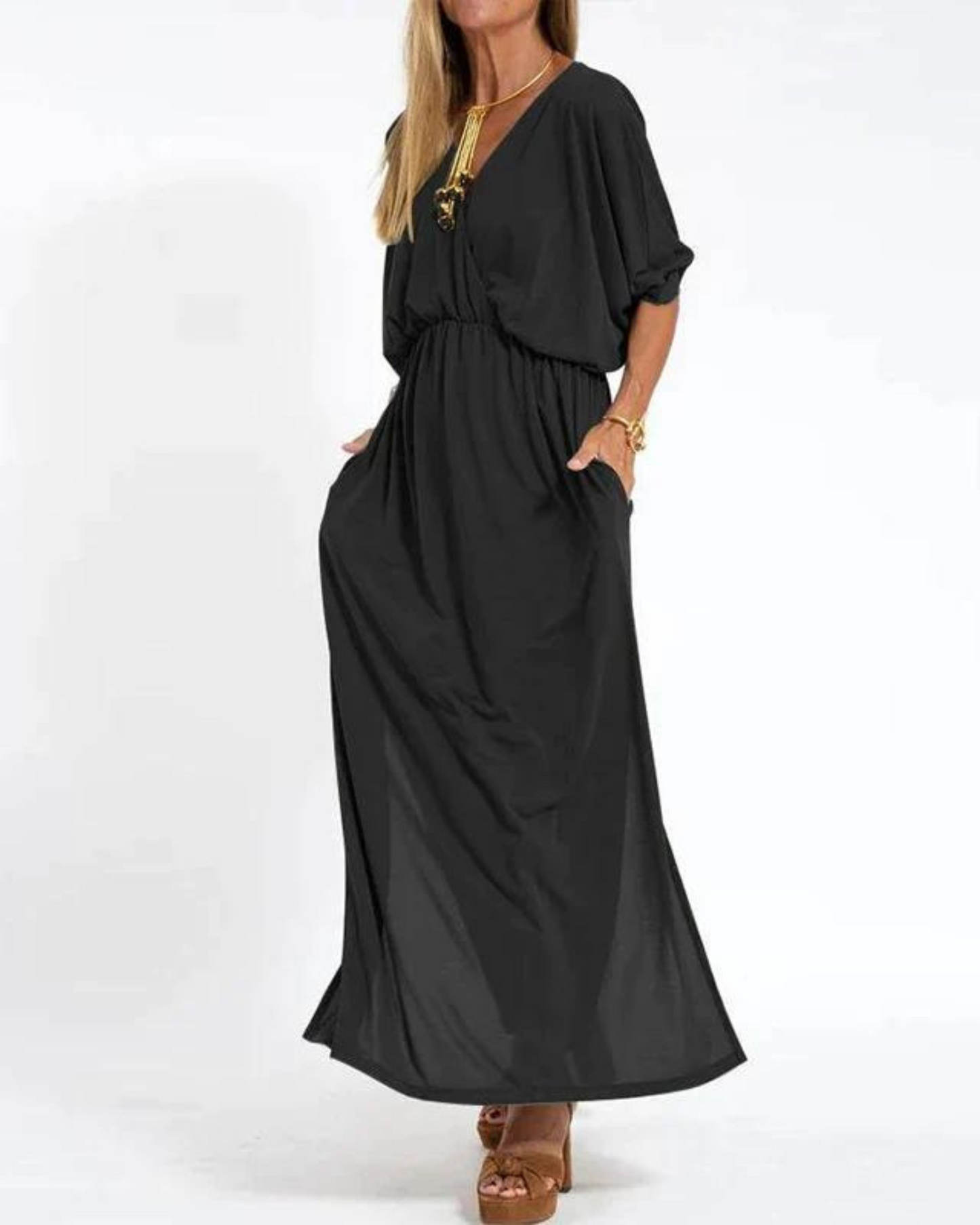 Women's Flowy Maxi Summer Dress