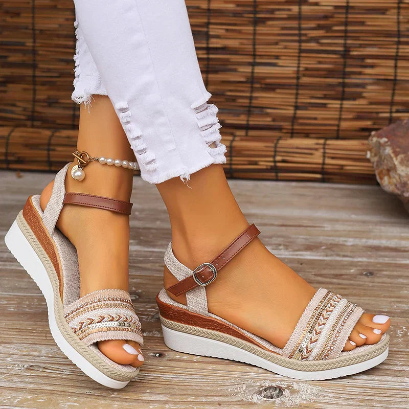Women's Adjustable Flat Sandals