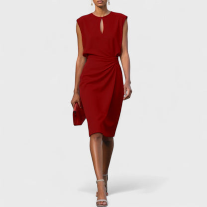 Women's Elegant Formal Occasion Midi Dress