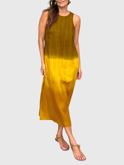 Women's Printed Casual Summer Midi Dress