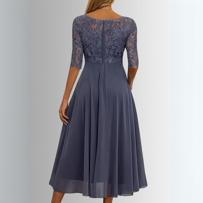 Women's Lace Bodycon Midi Dress