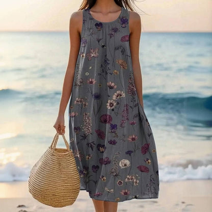 Women's Flowy Vacation Maxi Dress