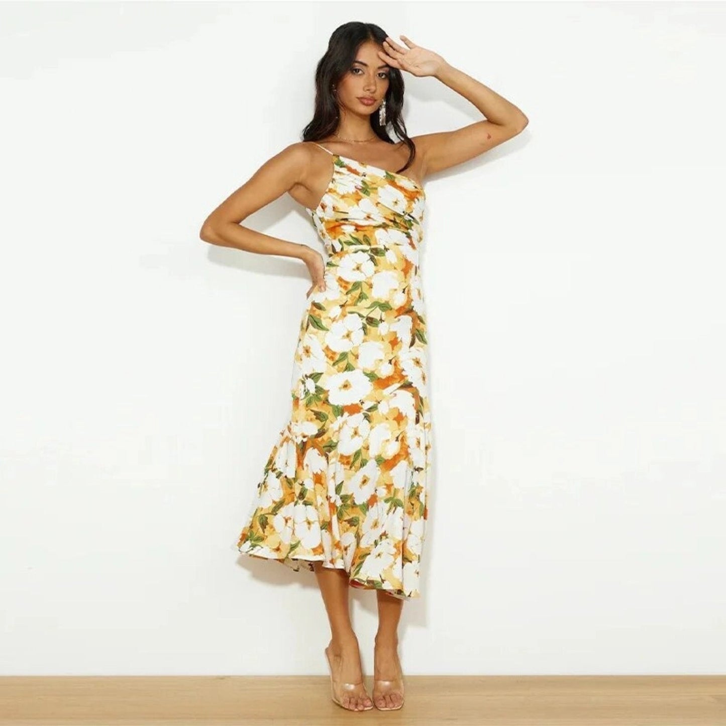 Women's Floral Summer Maxi Dress