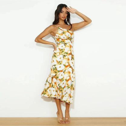 Women's Floral Summer Maxi Dress
