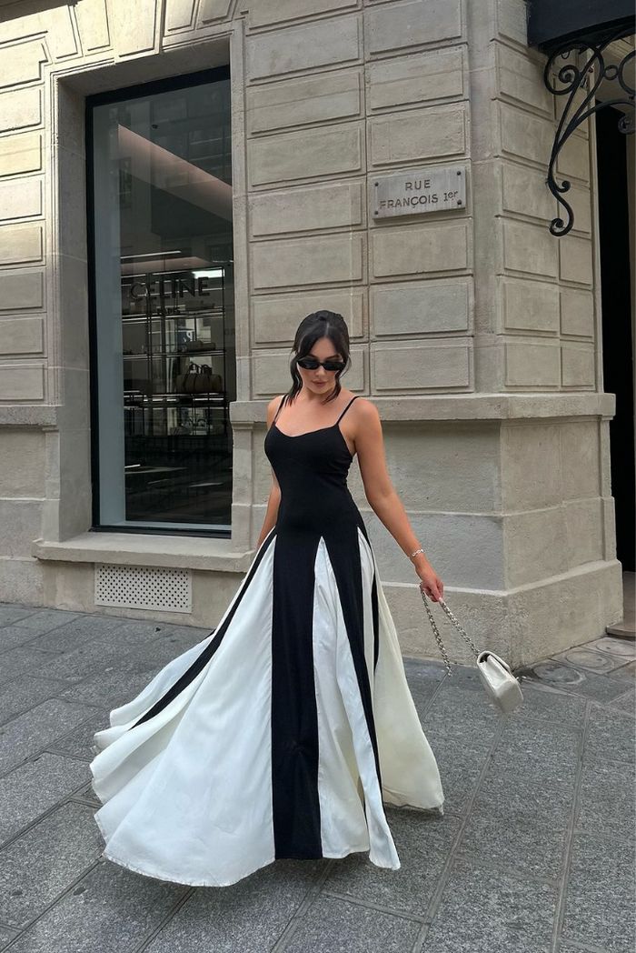 Women's Lace Wedding Guest Maxi Dress