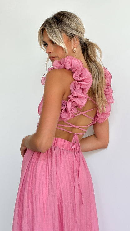 Women's Summer Wedding Guest Maxi Dress