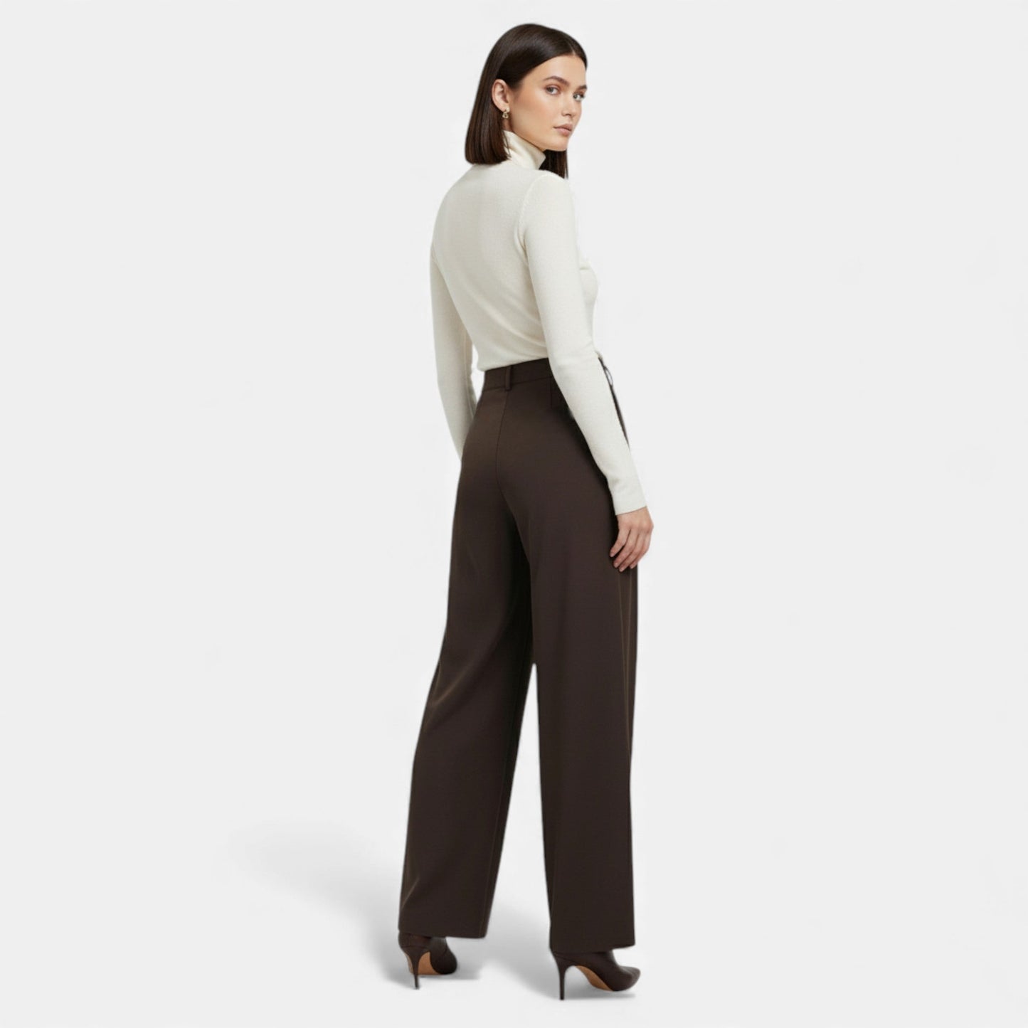 Valona Pleated Women's Wide-Leg Pants