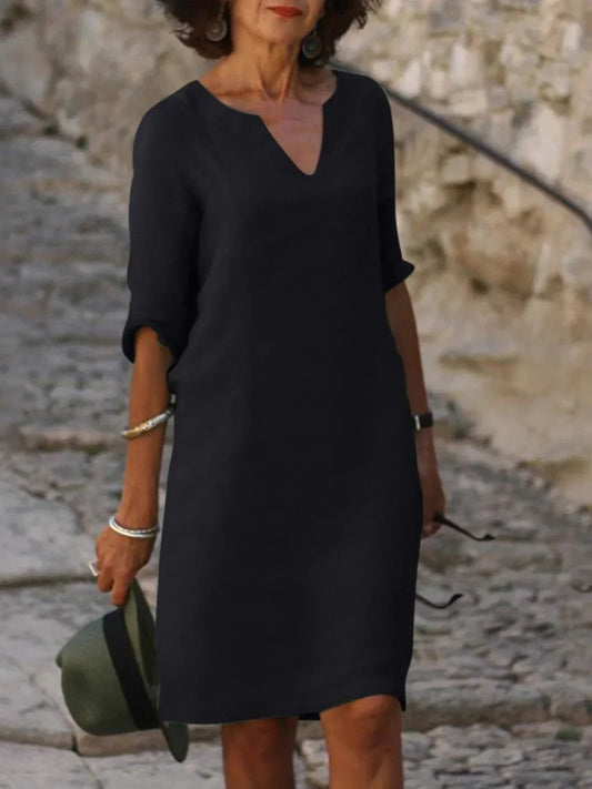 Women's V-Neck Elegant Everyday Maxi Dress