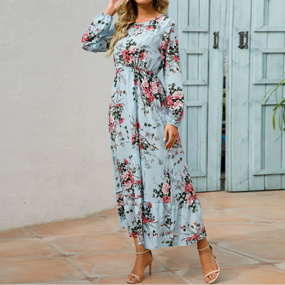 Women's Floral Summer Maxi Dress