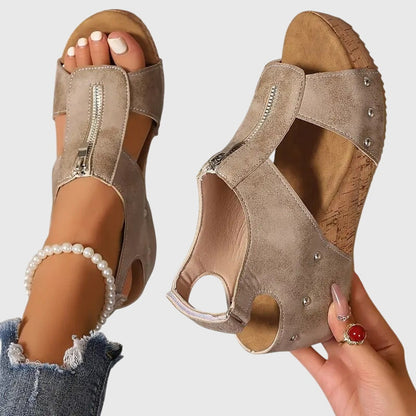 Women's Orthopedic Zipper Sandals