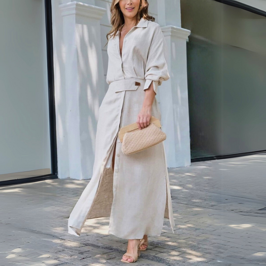 Women's V-Neck Summer Maxi Dress