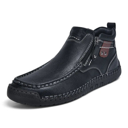Satino Leather Ankle Boots