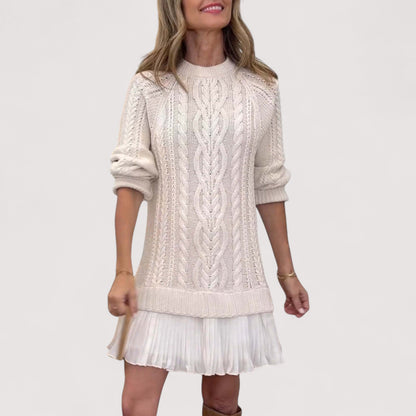 Women's Knit Casual Everyday Midi Dress
