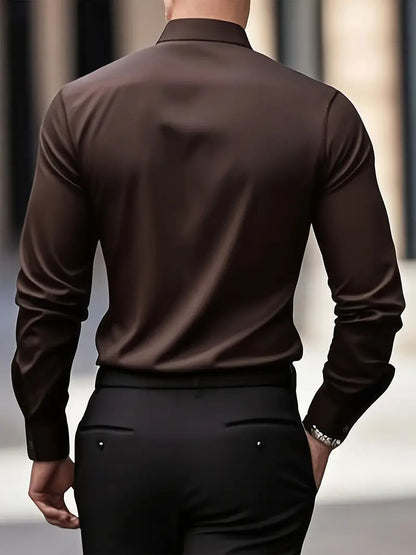 Men's Breathable Long Sleeve Shirt