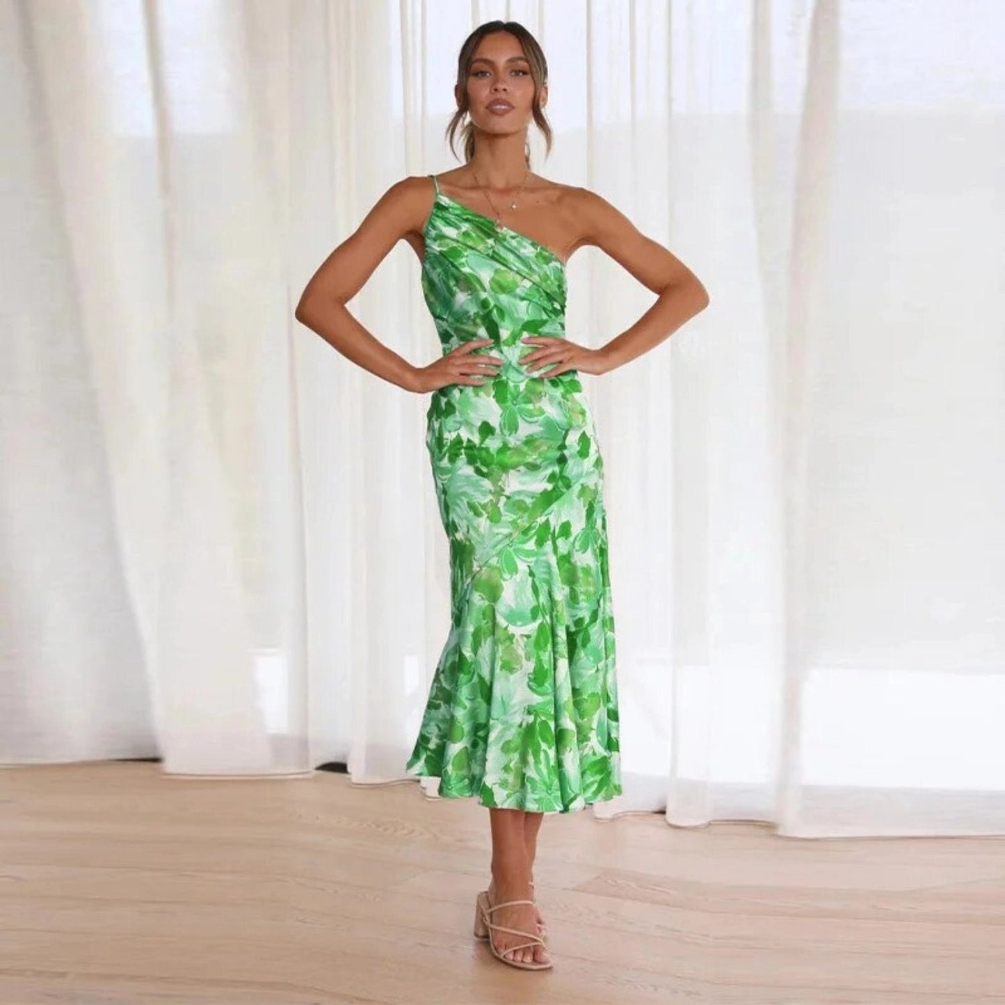 Women's Floral Summer Maxi Dress