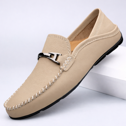 Torsino Leather Slip-On Loafers