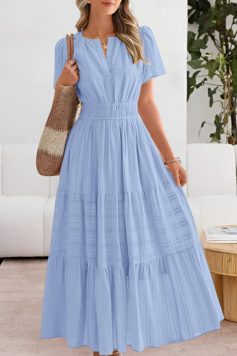 Women's Boho Summer Midi Dress
