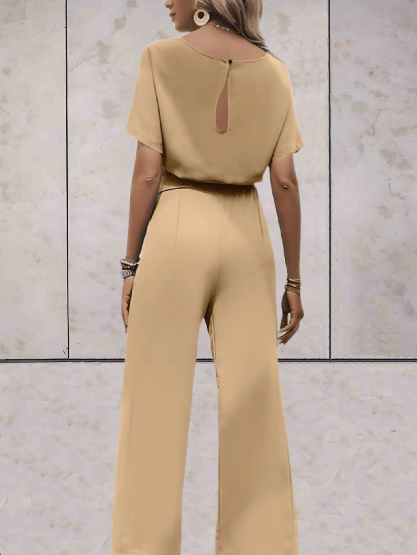 Women's Short Sleeve Two-Piece Casual Set