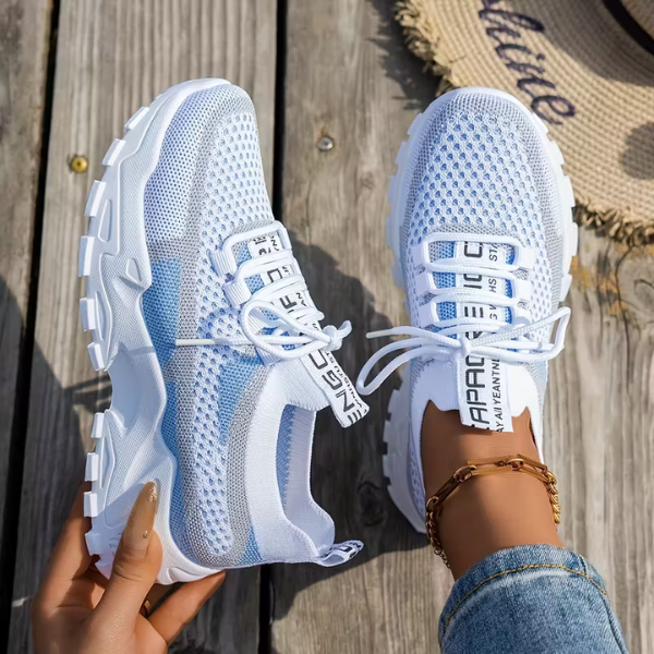 Women's Breathable Mesh Walking Sneakers