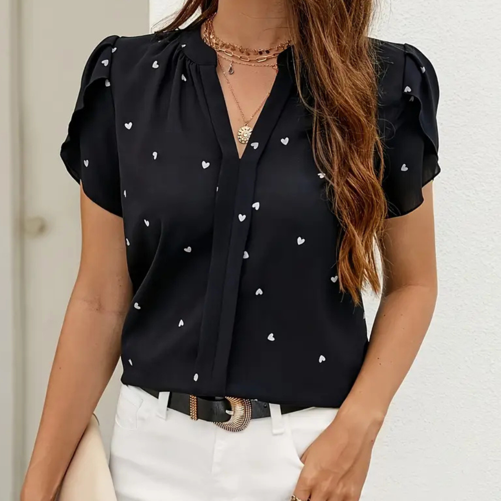 Women's Floral Print Casual Shirt