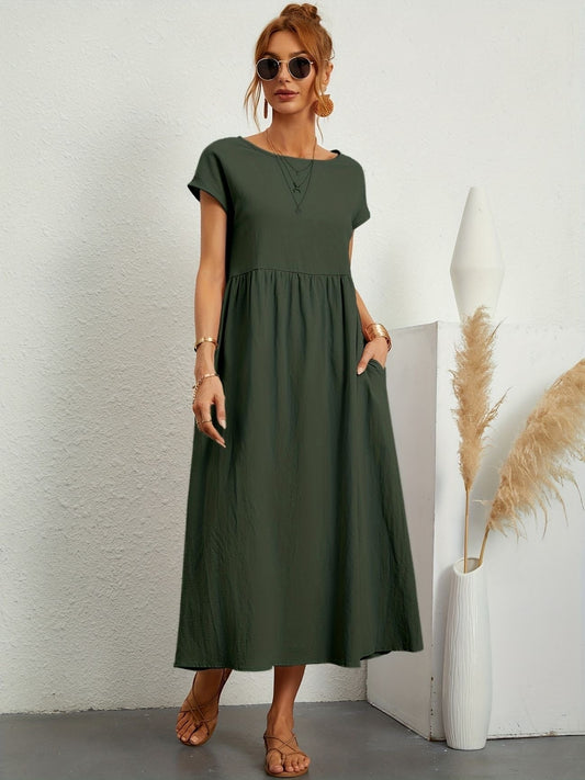 Women's Lightweight Summer Midi Dress