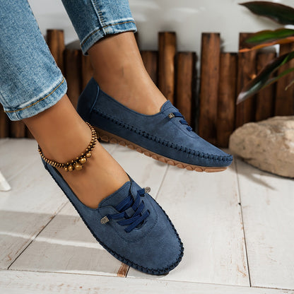 Women's Lace-Up Comfort Loafers