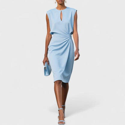 Women's Elegant Formal Occasion Midi Dress