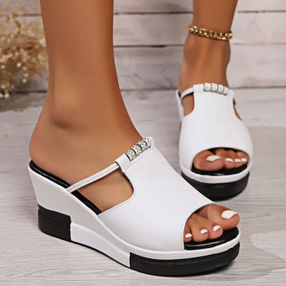 Women's Platform T-Bar Sandals