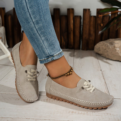 Women's Lace-Up Comfort Loafers